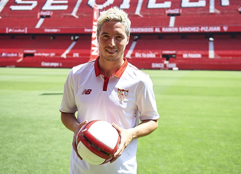 Sevilla FC Unveil New Signing Samir Nasri